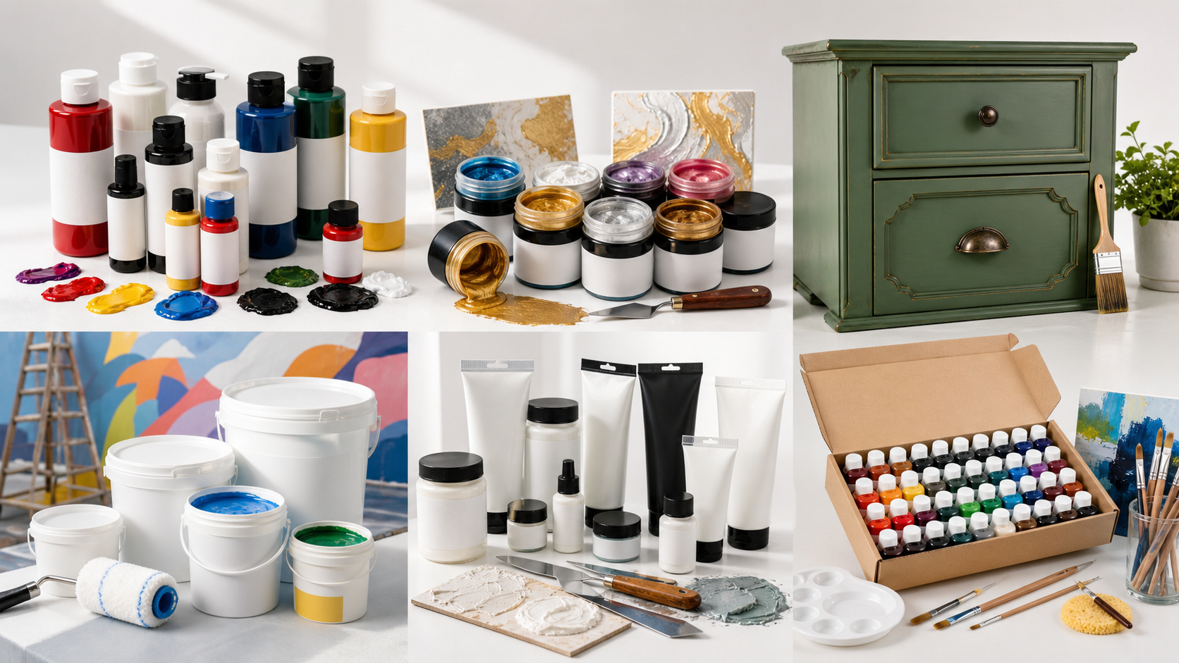 Montelise acrylic paint product family