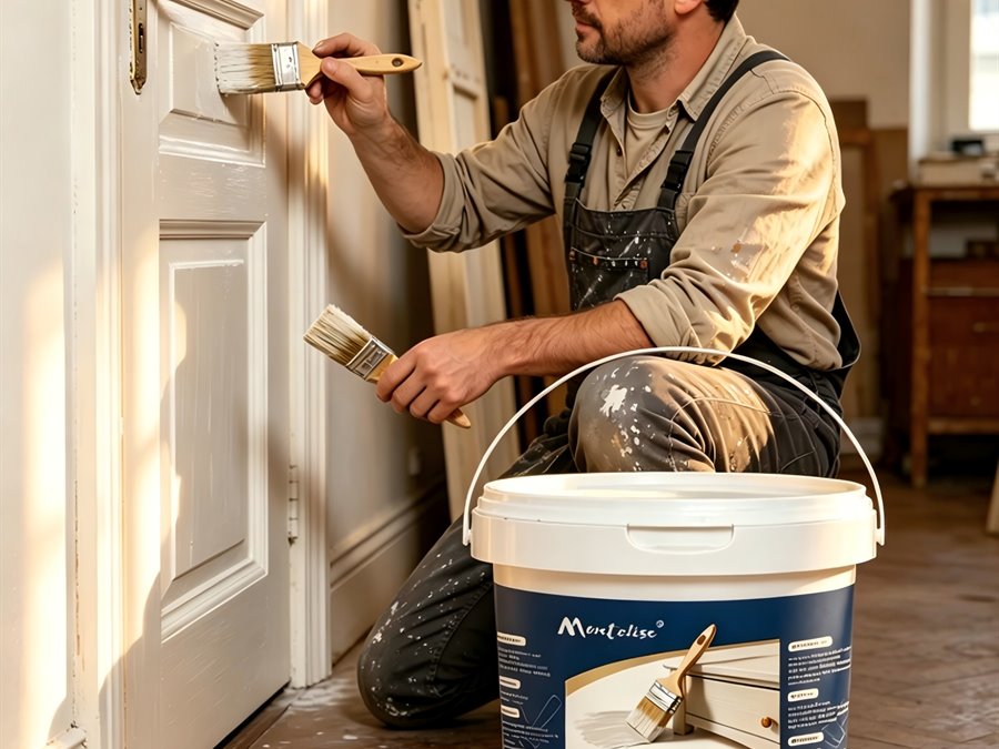 Furniture painting makeover project