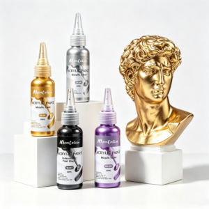 Montelise Art Metallic and Pearl Acrylic Paint for craft accents