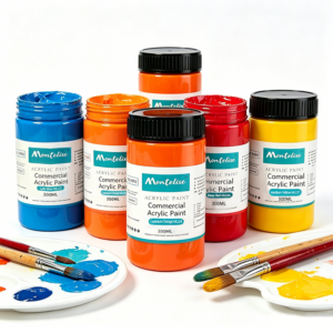 300ML Commercial Acrylic Paint Jars