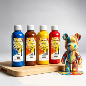 Fluid Acrylic Paint for Pouring Art