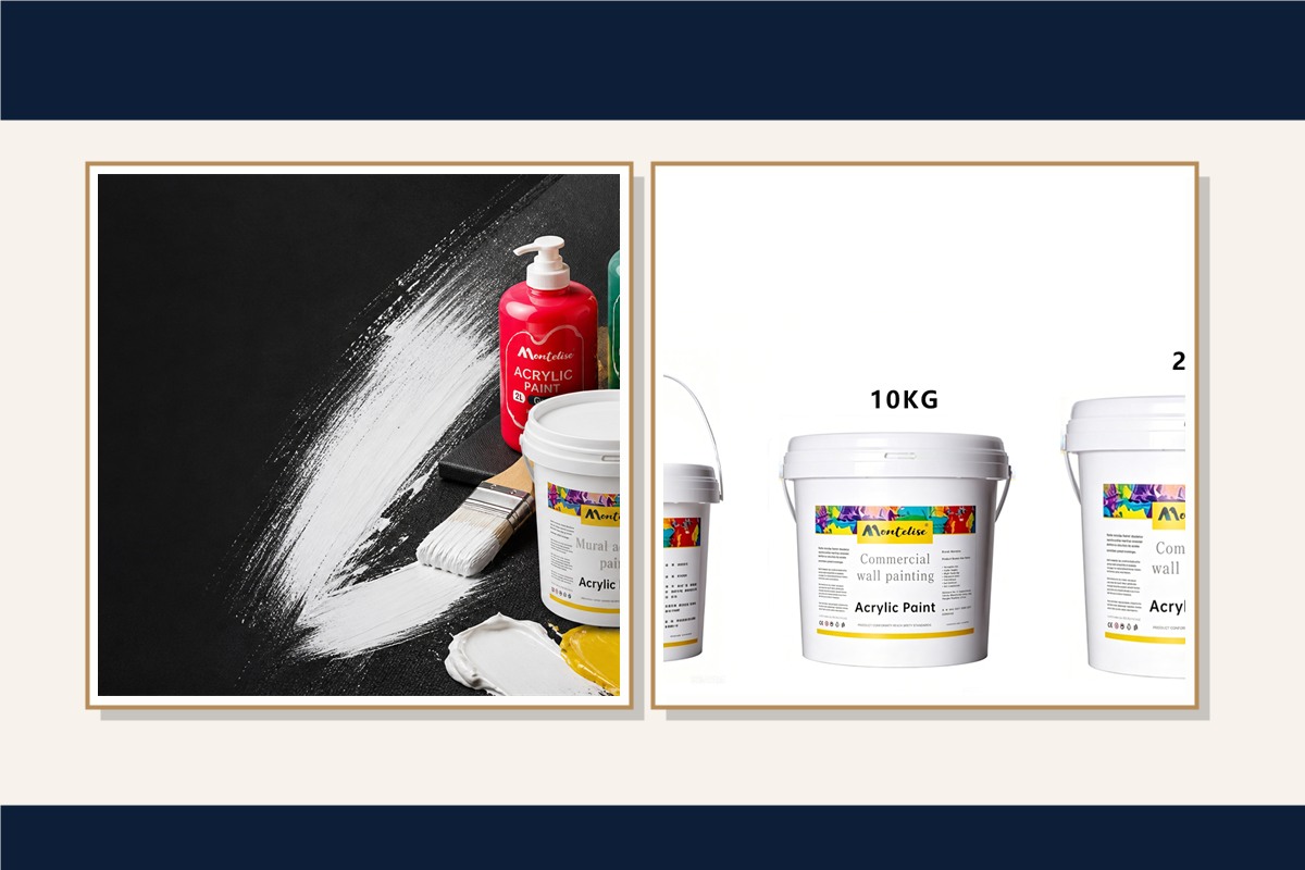 acrylic paint factory china packaging and sampling visual