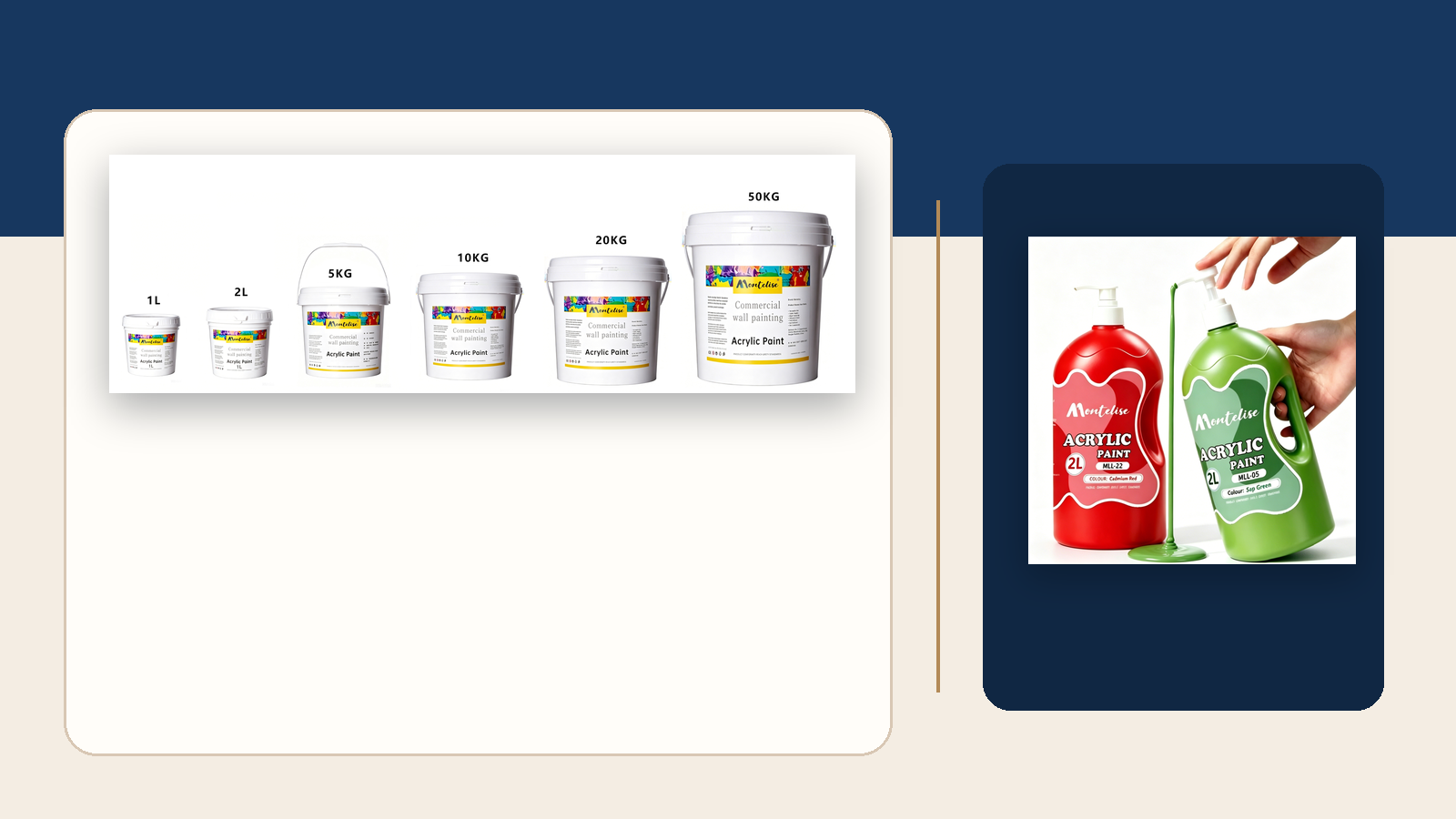 bulk mural paint supplier product image for B2B buyers
