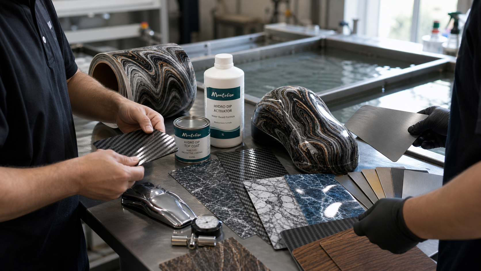 hydro dipping workshop setup case product image for B2B buyers