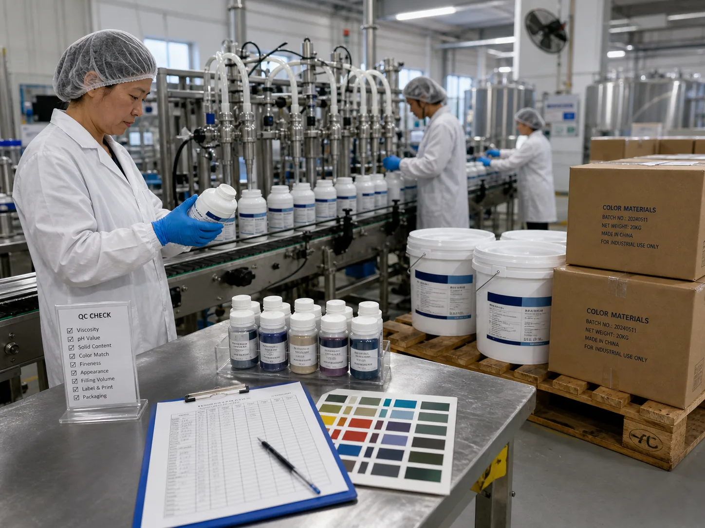 QC & export production