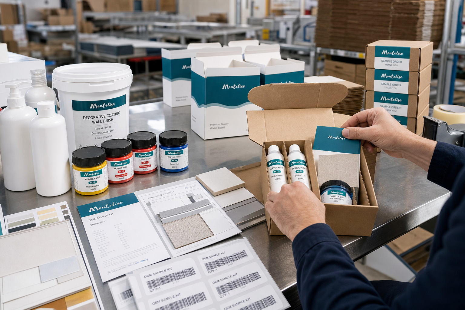 oem sample kit packaging packaging and sampling visual