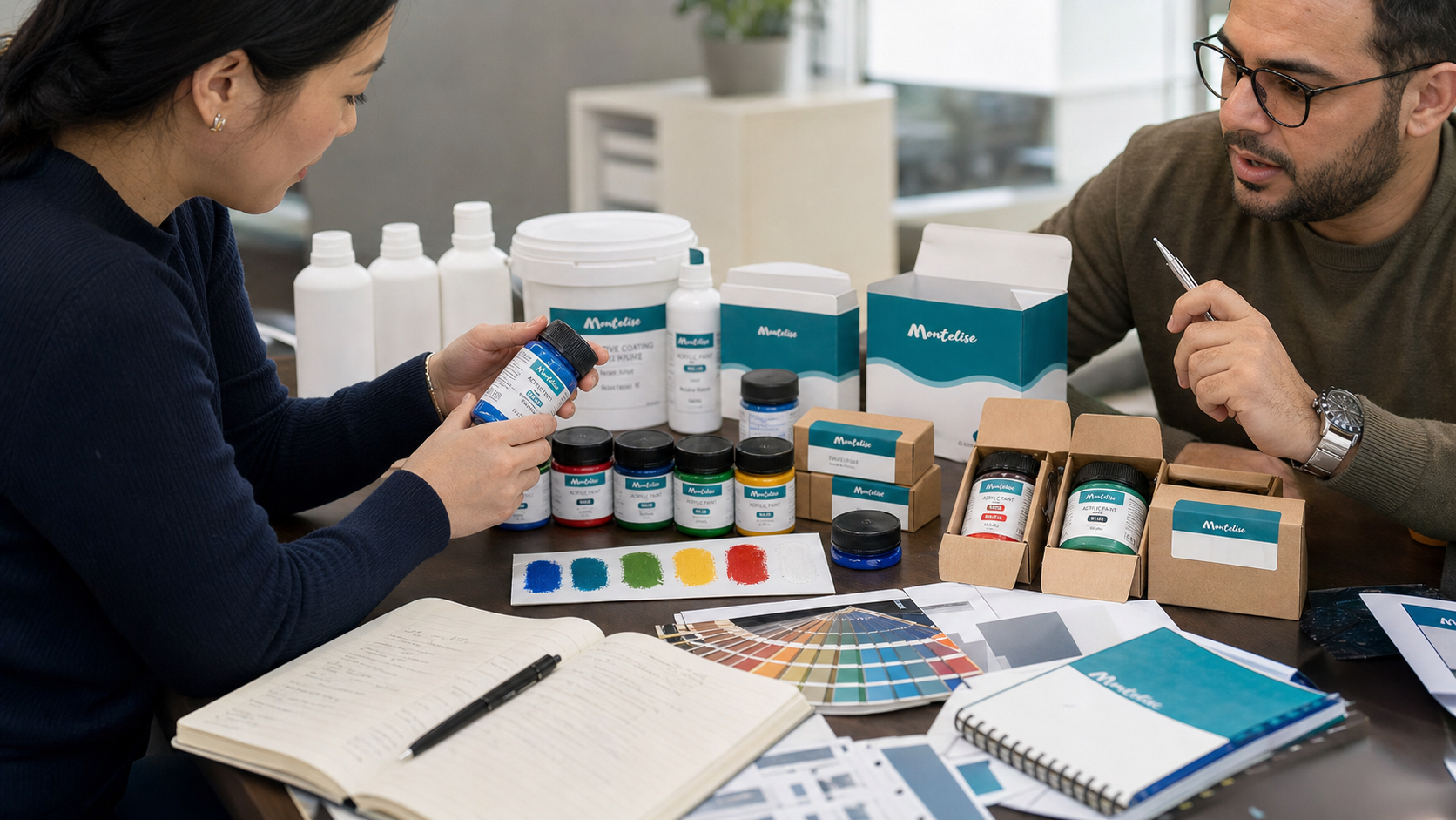 private label paint set supplier product image for B2B buyers