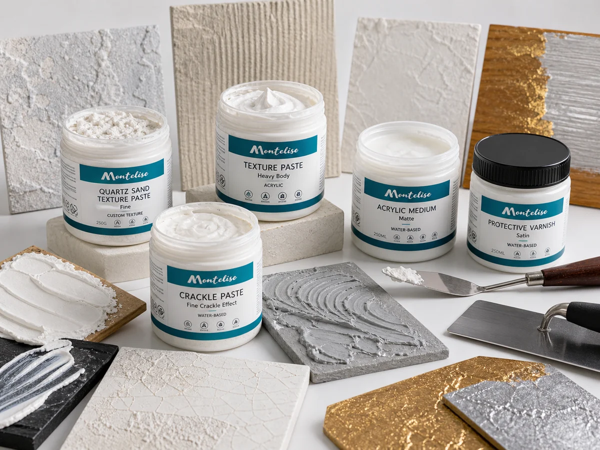 Texture Paste & Mediums product line