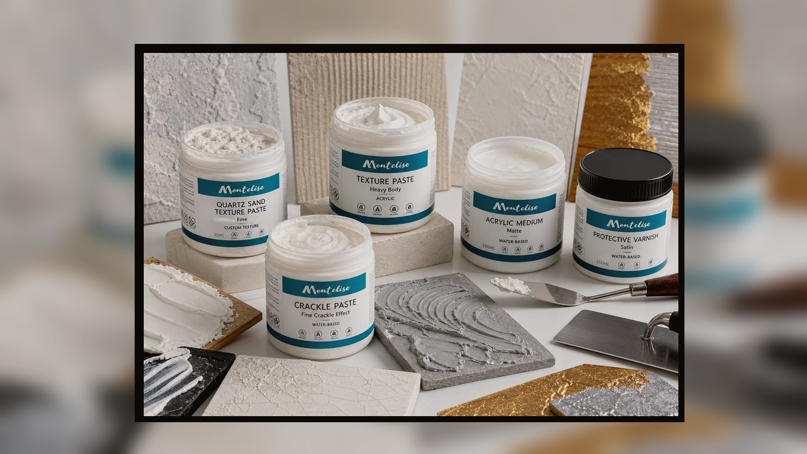 quartz sand texture paste supplier product image for B2B buyers