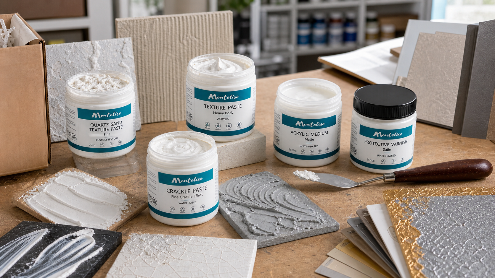 texture paste distributor pack sizes product image for B2B buyers